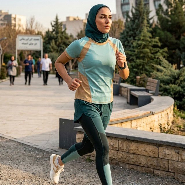 Person exercising outdoors, representing healthy lifestyle goals and weight management support through hypnotherapy